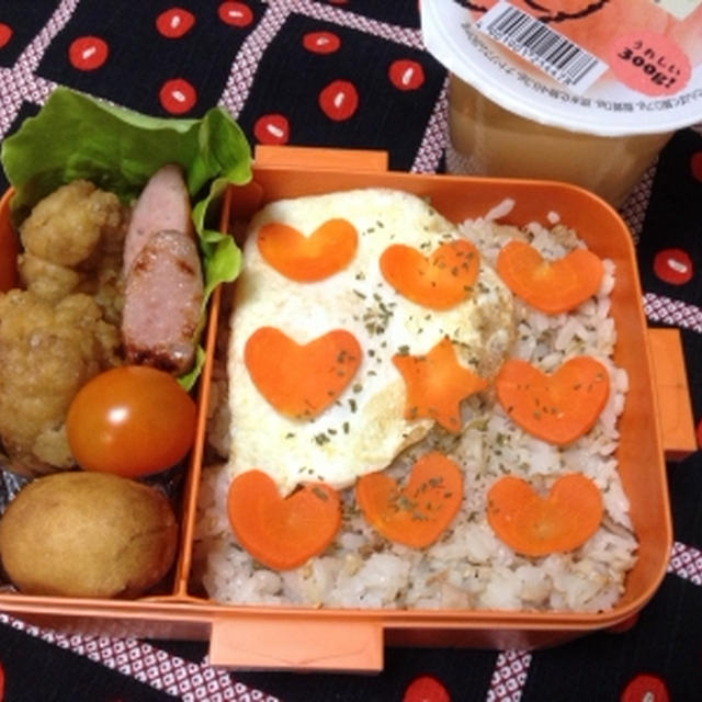 豚の角煮と生姜の混ぜご飯弁当