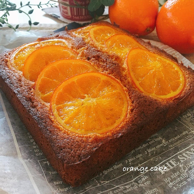 酸っぱオレンジが 美味しいオレンジケーキに オレンジケーキ By かおﾁｬﾝさん レシピブログ 料理ブログのレシピ満載