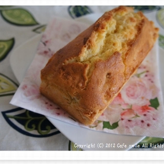 *ブランデー風味な林檎のパウンドケーキ*