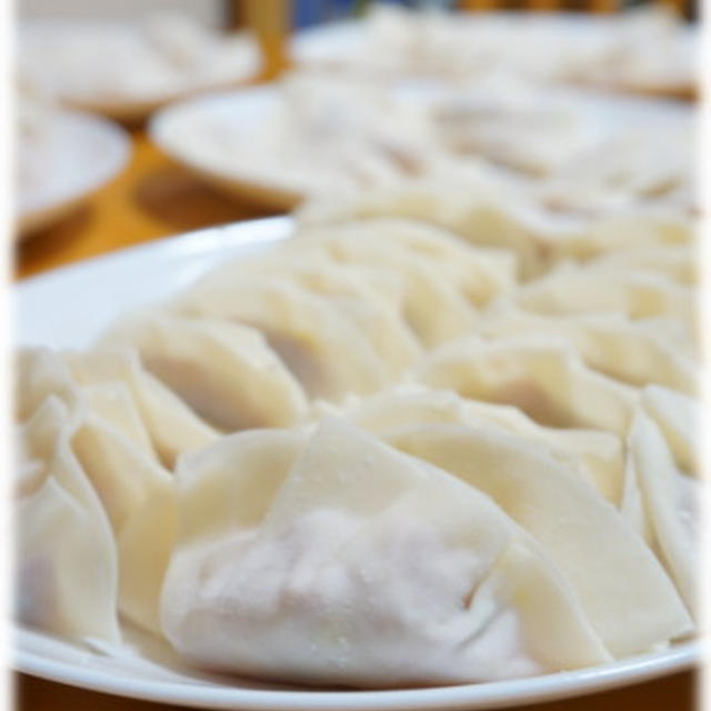 【 リクエストは、白菜餃子。】