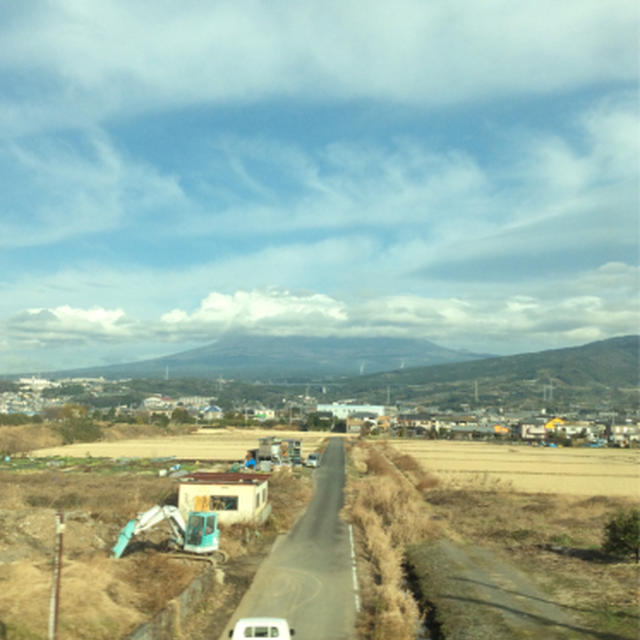 雲海で見えない富士山