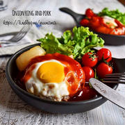 オニオンリング ポークチャップ〜ON THE EGG～　と作りおき