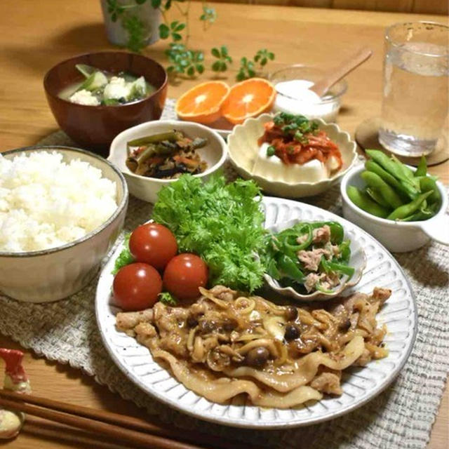 【レシピ】マスタード生姜焼き✳︎漬け焼き✳︎簡単✳︎ご飯のおかず✳︎お弁当