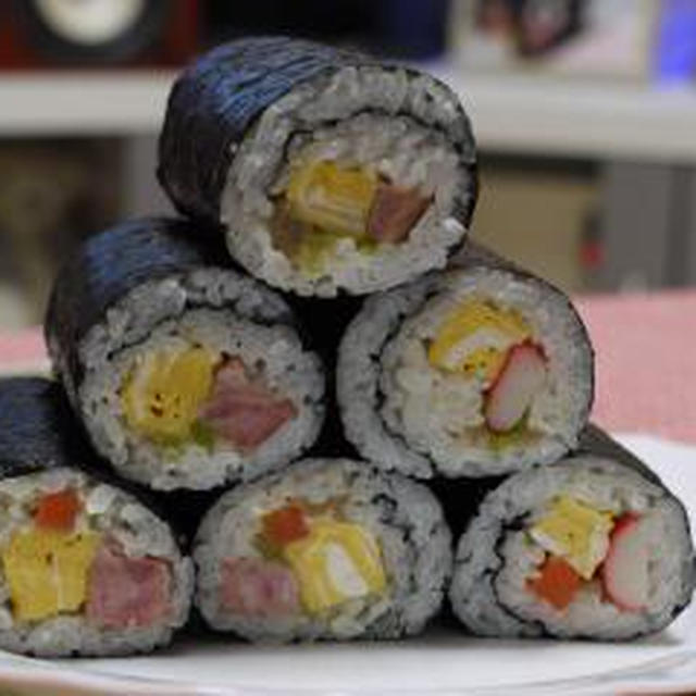 節分の恵方巻