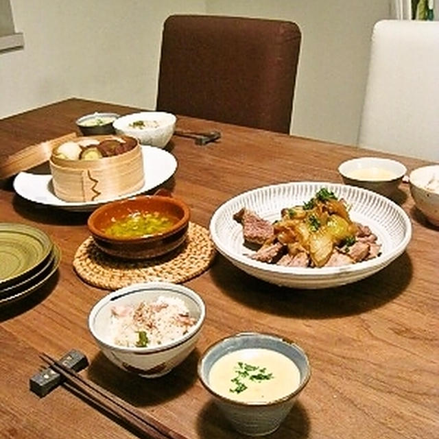 塩麹豚とたっぷり玉葱のロースト