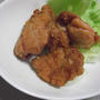 胡麻竜田揚げ　鶏もも肉のごま炒め　ハムステーキの炒め物
