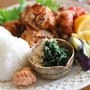 【ご飯日記】栽培したモロヘイヤをおかか醤油和えに〜ワンプレートご飯