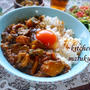 卵が濃厚！おすすめTKG★野菜たっぷりチキンカレー（普通だと思っていたカレーの食べ方！？）