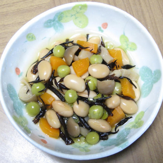五目豆✽おから