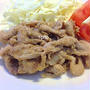 ご飯が進む♪豚コマ肉のゴマ味噌炒め