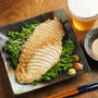 鶏むね肉のぽん酢蒸し、簡単、手間なし、しっとり柔らか