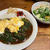 ほうれん草スクランブルエッグカレー。赤蕪漬け完成