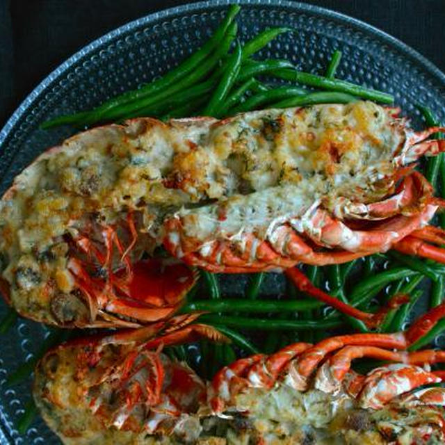 ★recipe★　Gratinert Hummer（オマールエビのグラタン）＆ Godt Nytt År!