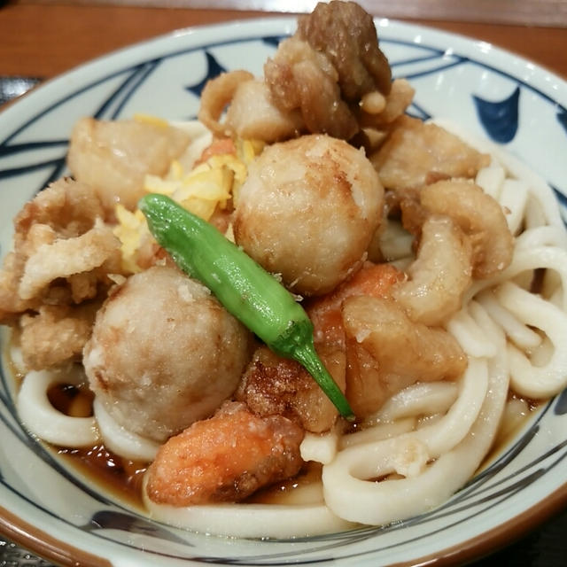 丸亀製麺 季節限定「ごろごう野菜の揚げだしうどん」
