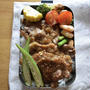 【オニオンマスタード照り焼きポーク】#簡単#スピードおかず#ご飯のおかず#お弁当　…喜んだ朝ごはん