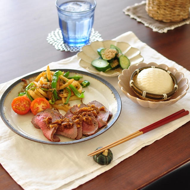 「ぐるっと関西おひるまえ」で生料理したお話と昨日と一昨日の晩ごはん