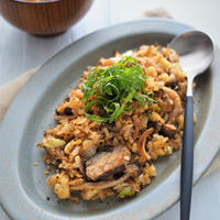 サバ缶使用♡焦がし醤油炒飯