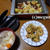 たことじゃがいものガレシア風の夕食