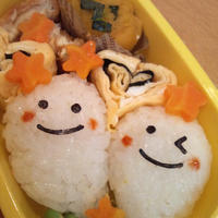 ハロウィン弁当　おばけちゃんのおにぎり
