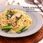味玉のつけダレ×バター＊調味料も節約！小松菜とツナのパスタ＊