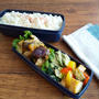 チキンと野菜のバタポン炒め弁当♪
