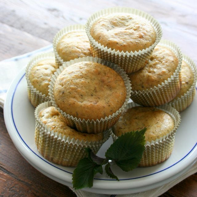Lemon Basil Muffins – Vegan青紫蘇レモンマフィン（ヴィーガン）