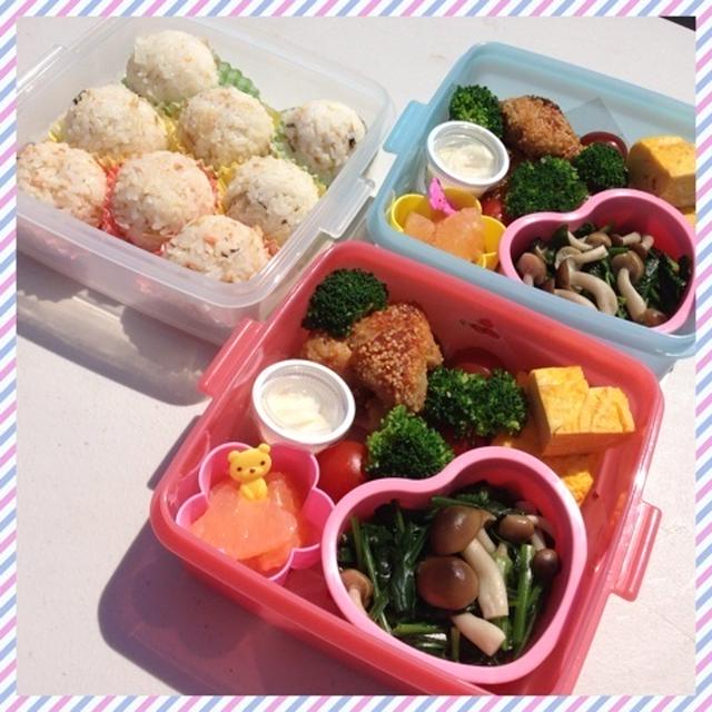 この春初のお弁当