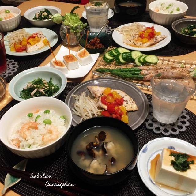 健康診断前のおうちごはん♪