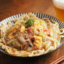 メシ通！白菜と豚肉のあんかけかた焼きうどん