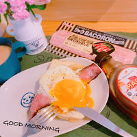 【レシピ】朝5分でやみつきメープルベーコンエッグトースト