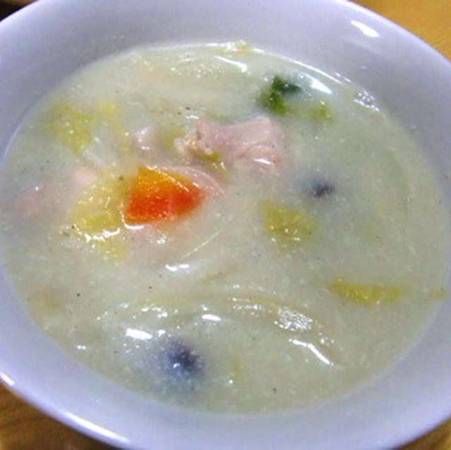 中華豆乳シチュー＆翌日のカレー