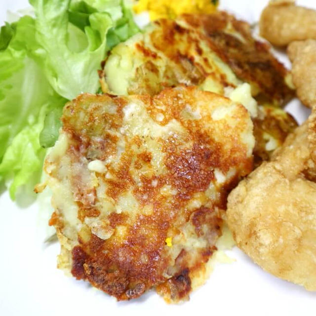 フライパンで簡単！新じゃがチーズ焼き