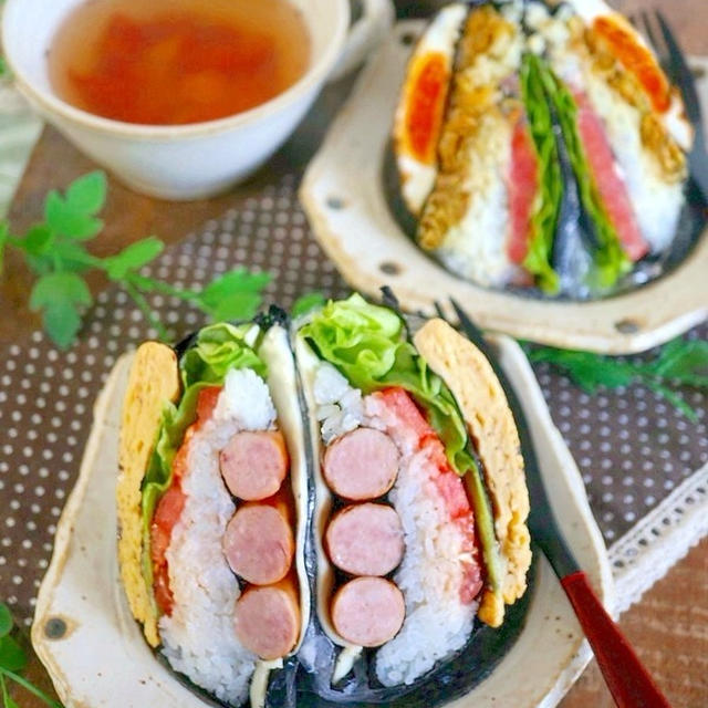 「おにぎらず」の新バリエーションがフーディストノートに掲載＆ドバイチョコ食べ比べ♪