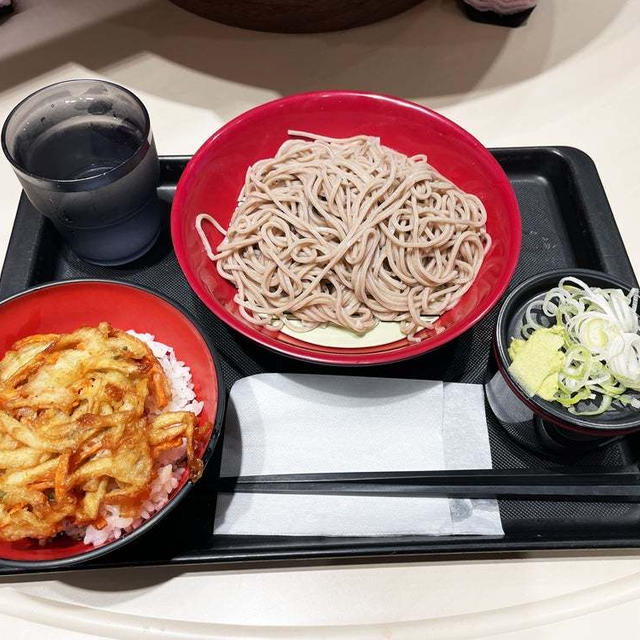 ミニかき揚げ丼セットを食べてみた（番外編）〜名代 富士そば〜