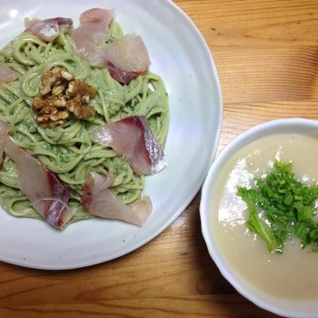 アンチエイジングハーブ 新鮮バジルのパスタ