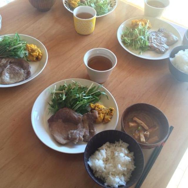 休みの日のお昼ごはん