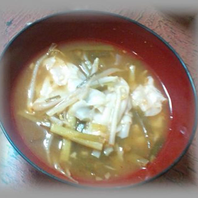 激辛餃子スープ