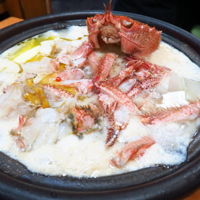 【上野】一度は食べたい、絶品の毛蟹大根鍋！時間と共に変化する味と贅沢に味わう河豚はすべてが至福。念願のハツ訪問してきました！「牧野」