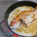 連子鯛と生姜の炊き込みご飯