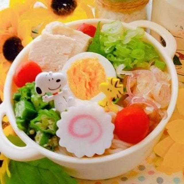 冷やしぶっかそうめん弁当〖麺弁当〗 #平日お昼ご飯はお弁当or外食