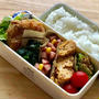 【 JK一人分のお弁当＊セロリのきんぴら 】