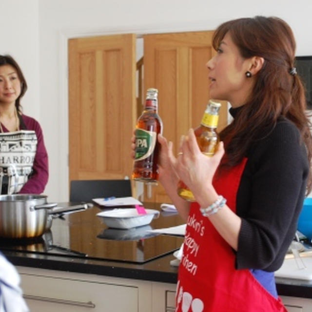 Yukari's Happy Kitchenレポ (４月　究極のフィッシュ＆チップスを作ろう♪）レポ