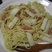 ☆長いもとベーコンのパスタ☆