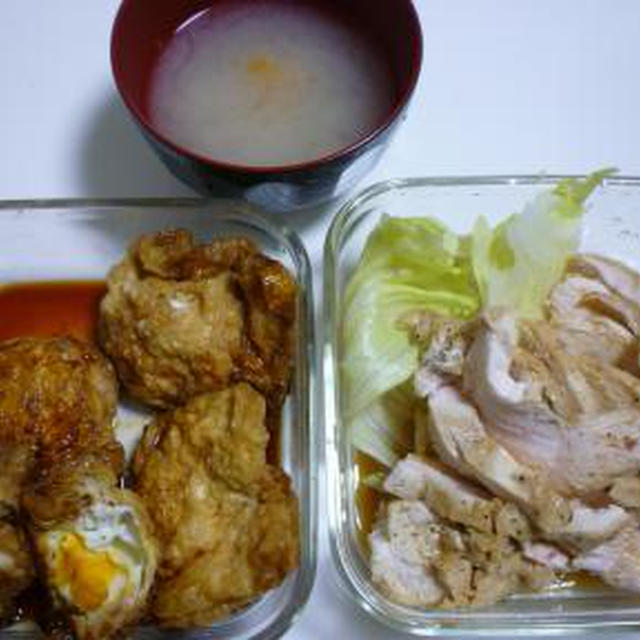 鶏ムネ様レンジで６分完成☆