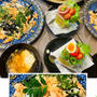 暑い日にぴったり!!お手軽に塩鮭と香味野菜のバラチラシ～♪♪