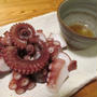 【旨魚料理】タコぶつ塩山葵ごま油