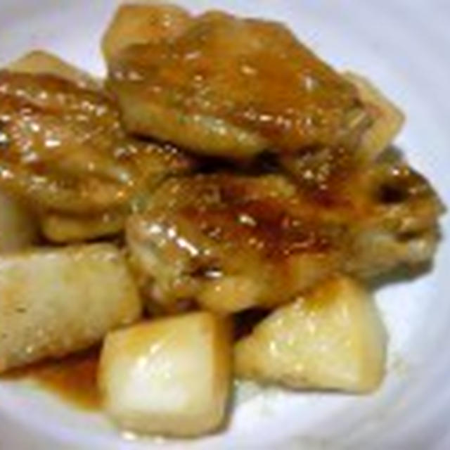 手羽先と長芋の炒め照り煮★