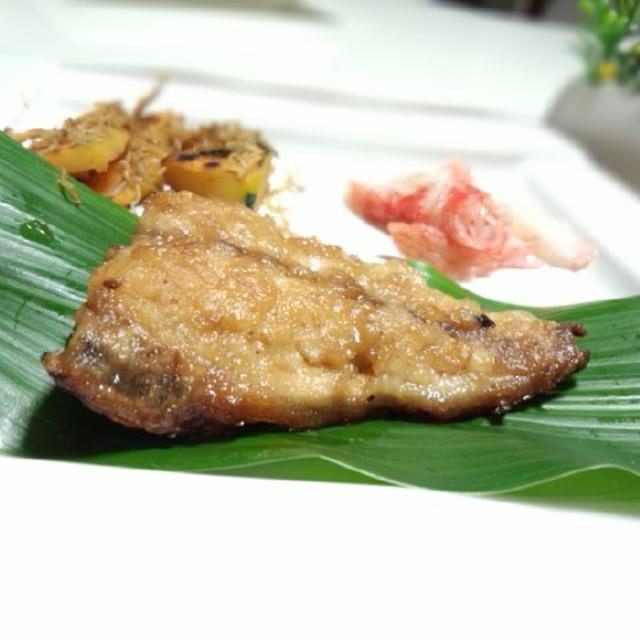 白だしで　鯖のかばやき