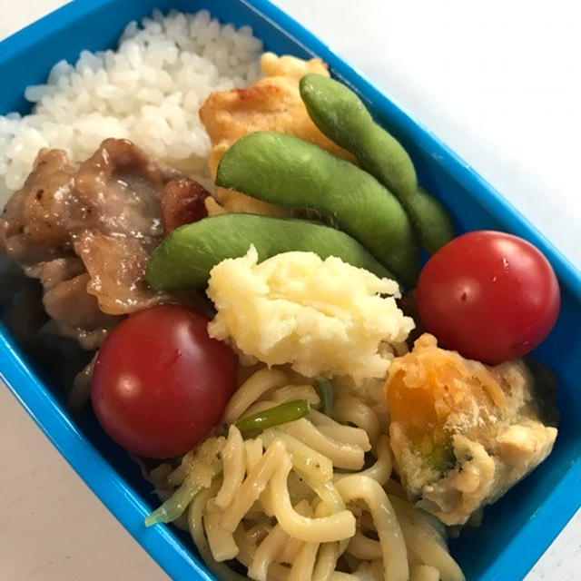 【こども弁当】今日は、30分で出来上がった〜品数沢山の幼稚園弁当