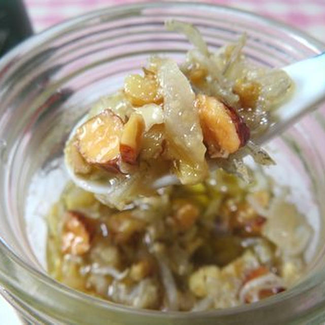 シーズニングオイルで簡単☆　食べるオリーブオイル味噌味